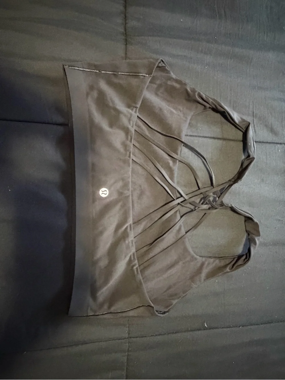 Women’s Lululemon Black Seamless Bralette - Stretch Comfort